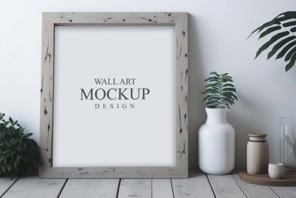 Download Modern Wood Frame Mockup - Modern wood Collection