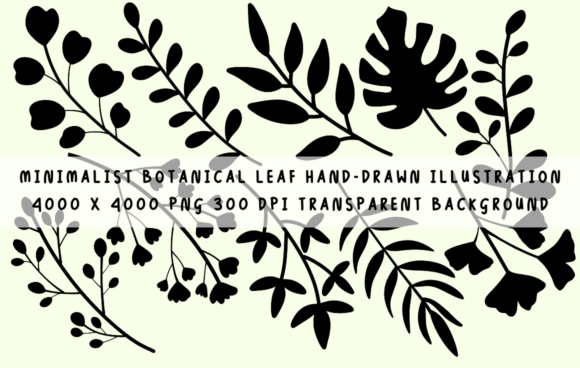 Download Minimalist Botanical Leaf Clipart - Premium Resources