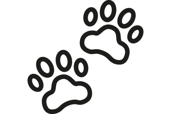 Download Icon of Paw Prints. Pet, Dog, Mammal, an - Prints Collection