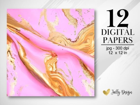 Download Pink Abstract Textures Digital Paper - Abstract textures Collection