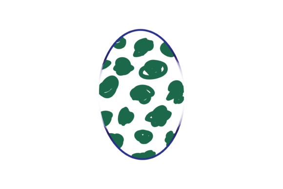 Download Easter Egg with Green Spots - Spots Collection