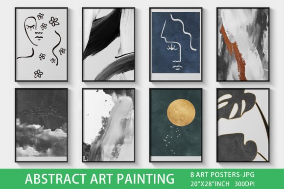Download Nordic Abstract Art Prints, Wall Art, - Prints Collection