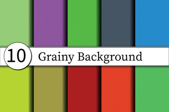 Download Set of 10 Colorful Grainy Backgrounds - Premium Bundle
